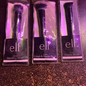 Black Makeup Brush Set